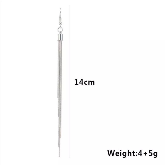 Sterling silver dangle earrings - Picture 5 of 5